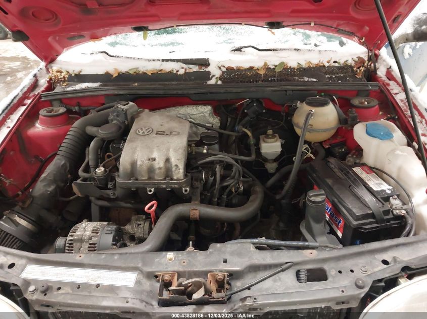 1996 Volkswagen Golf Gl/Harlequin VIN: 3VWFA81H6TM082177 Lot: 43828186