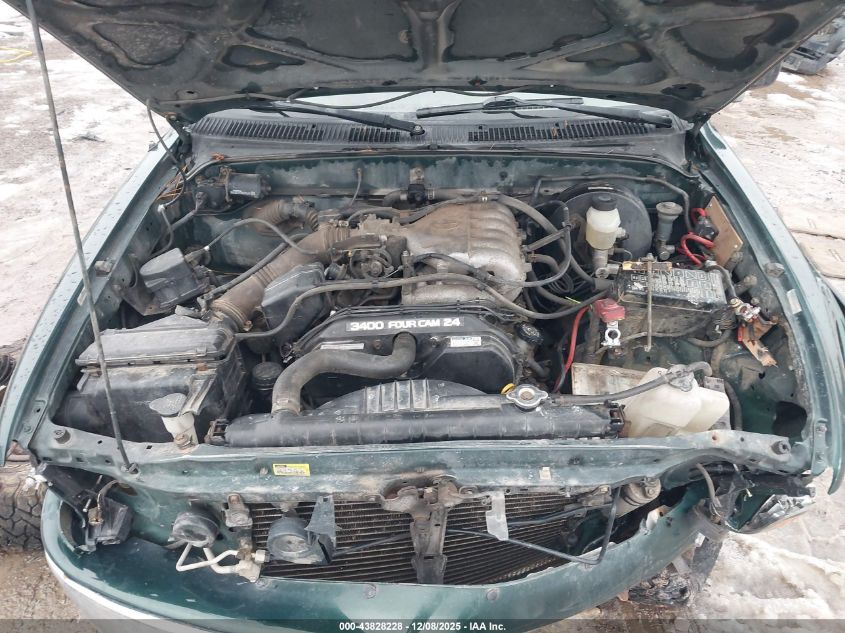 2002 Toyota Tacoma Base V6 VIN: 5TEWN72N72Z122189 Lot: 43828228