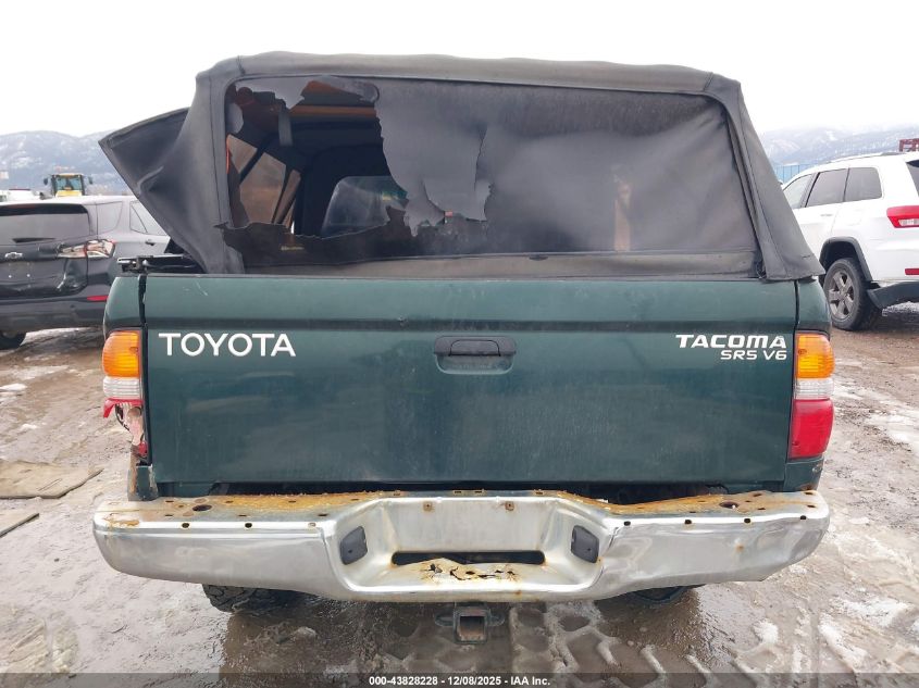 2002 Toyota Tacoma Base V6 VIN: 5TEWN72N72Z122189 Lot: 43828228
