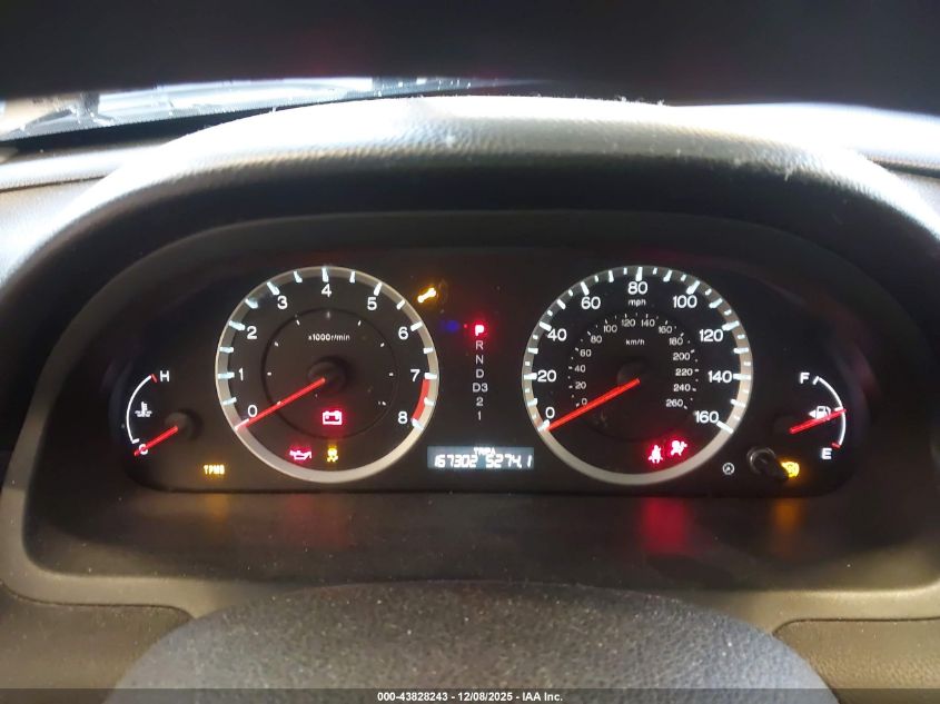 2012 Honda Accord 2.4 Ex VIN: 1HGCP2F72CA207448 Lot: 43828243