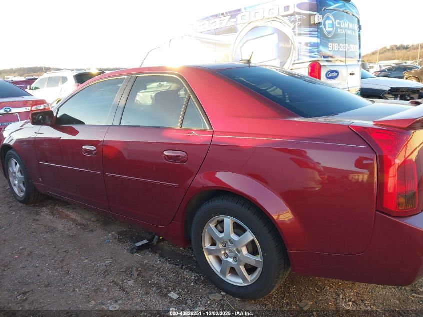 2007 Cadillac Cts Standard VIN: 1G6DM57T470142755 Lot: 43828251