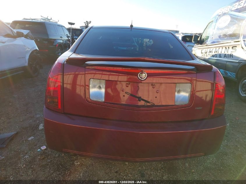 2007 Cadillac Cts Standard VIN: 1G6DM57T470142755 Lot: 43828251