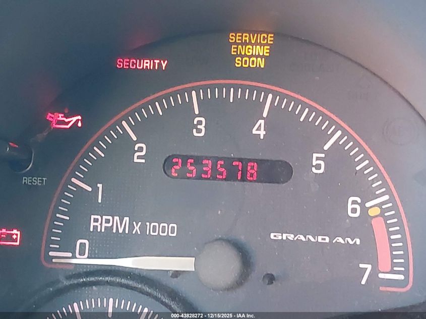 2001 Pontiac Grand Am Gt VIN: 1G2NW52E51C276902 Lot: 43828272