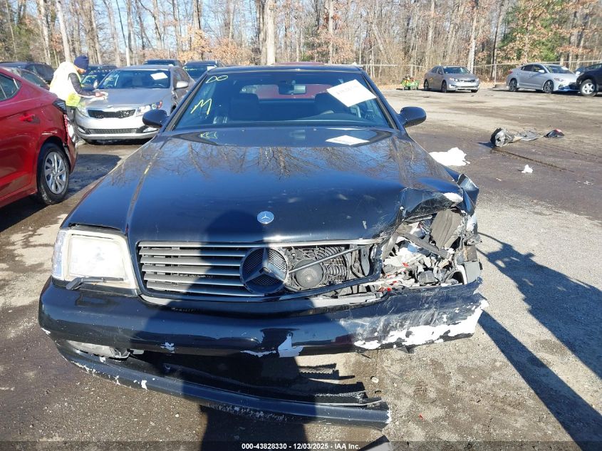 2001 Mercedes-Benz Sl 500 VIN: WDBFA68FX1F195928 Lot: 43828330