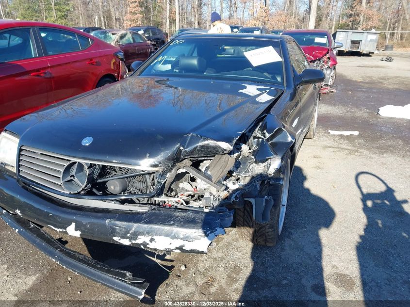2001 Mercedes-Benz Sl 500 VIN: WDBFA68FX1F195928 Lot: 43828330