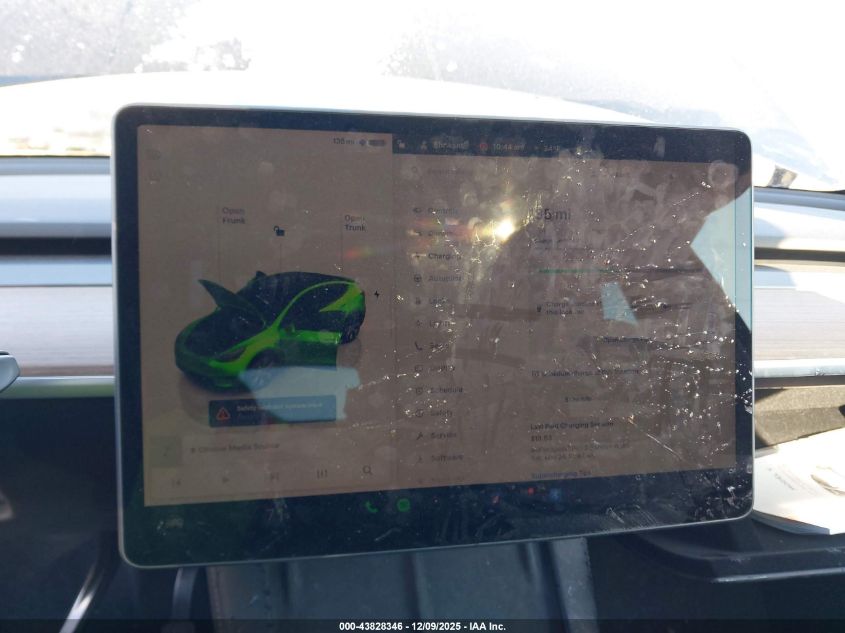 2023 Tesla Model Y Awd/Long Range Dual Motor All-Wheel Drive VIN: 7SAYGDEE2PA075837 Lot: 43828346