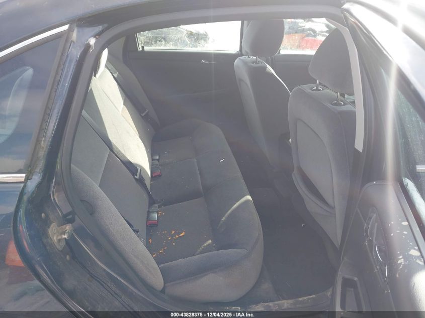 2009 Chevrolet Impala Ls VIN: 2G1WB57K191275363 Lot: 43828375