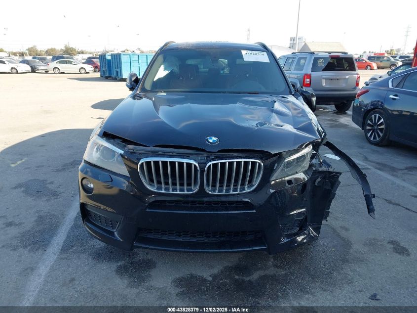 2014 BMW X3 xDrive35I VIN: 5UXWX7C54E0E81787 Lot: 43828379