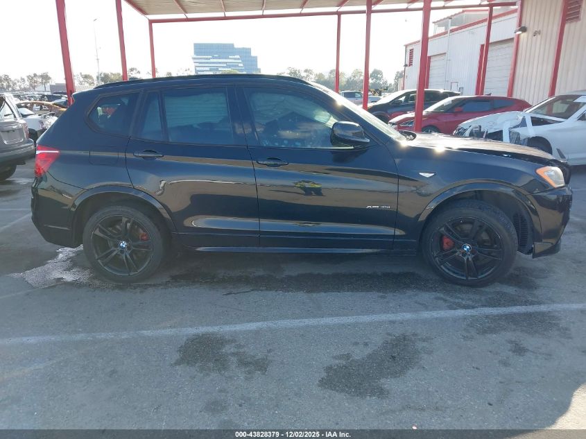 2014 BMW X3 xDrive35I VIN: 5UXWX7C54E0E81787 Lot: 43828379