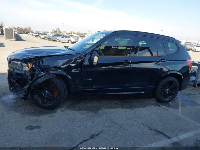 2014 BMW X3 xDrive35I VIN: 5UXWX7C54E0E81787 Lot: 43828379