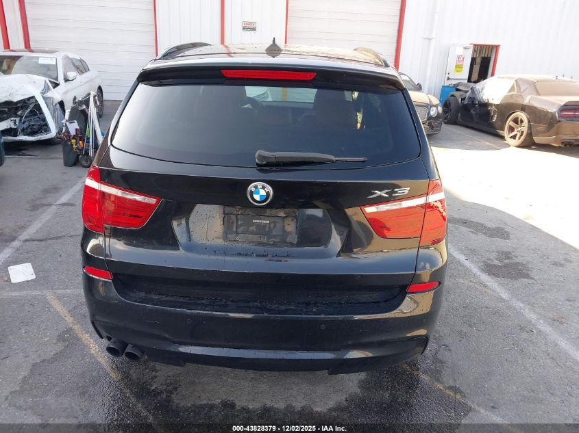 2014 BMW X3 xDrive35I VIN: 5UXWX7C54E0E81787 Lot: 43828379