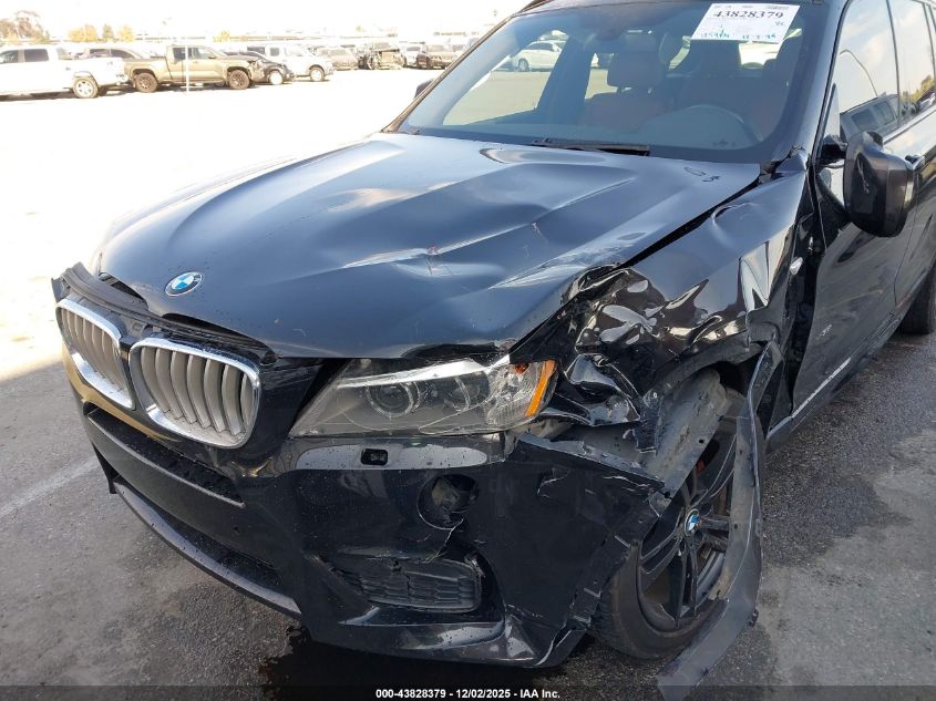 2014 BMW X3 xDrive35I VIN: 5UXWX7C54E0E81787 Lot: 43828379