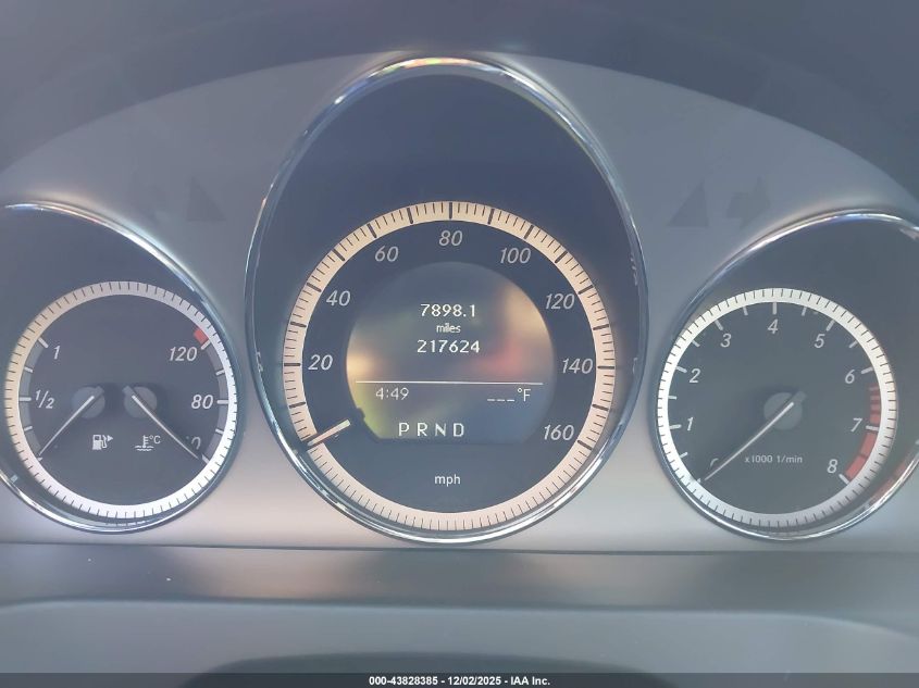 2009 Mercedes-Benz C 350 Sport VIN: WDDGF56X99R071162 Lot: 43828385