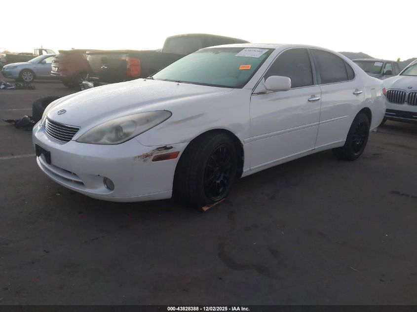 2006 Lexus Es 330 VIN: JTHBA30G165152142 Lot: 43828388