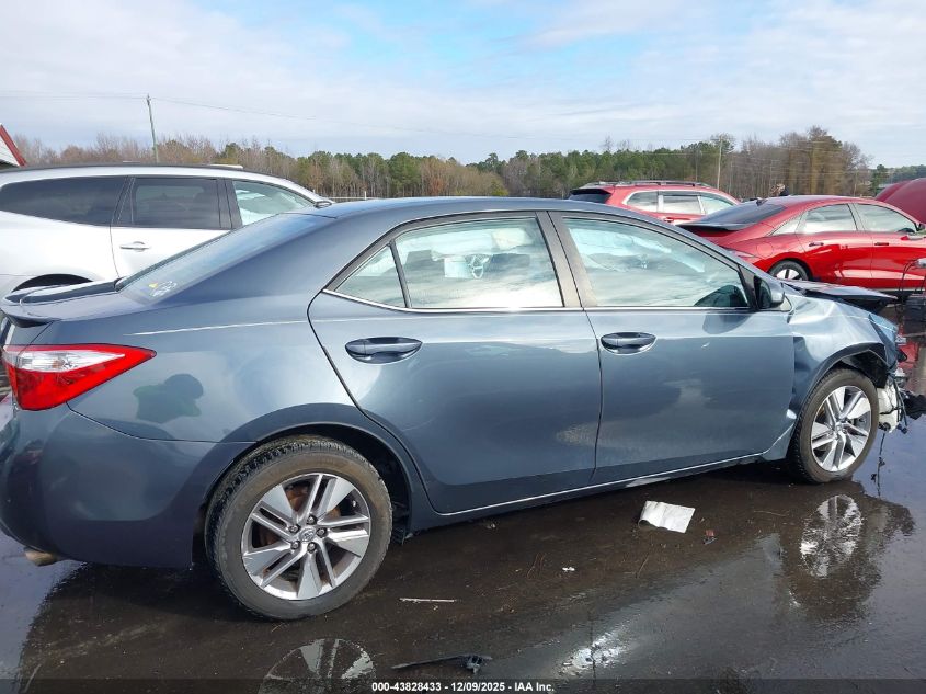 2015 Toyota Corolla Le Eco Plus VIN: 2T1BPRHEXFC290741 Lot: 43828433
