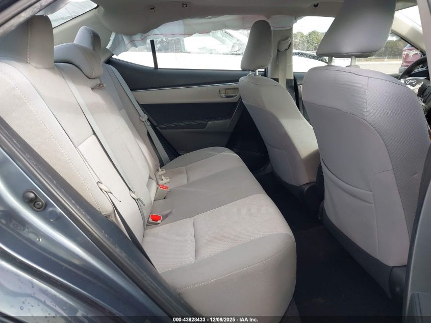 2015 Toyota Corolla Le Eco Plus VIN: 2T1BPRHEXFC290741 Lot: 43828433