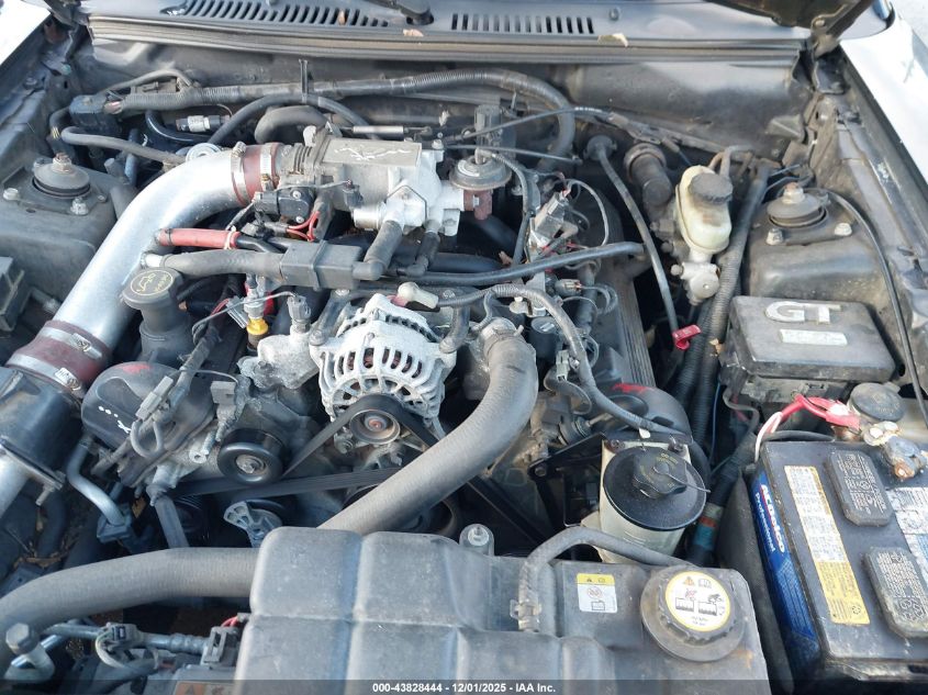 2002 Ford Mustang Gt VIN: 1FAFP45X02F206346 Lot: 43828444