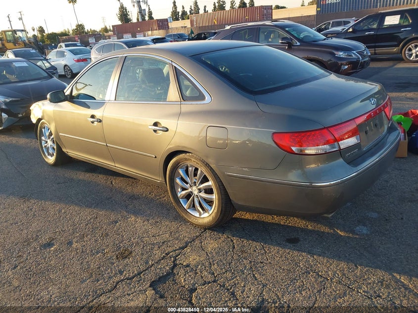 KMHFC46F46A047860 2006 HYUNDAI AZERA photo no. 3