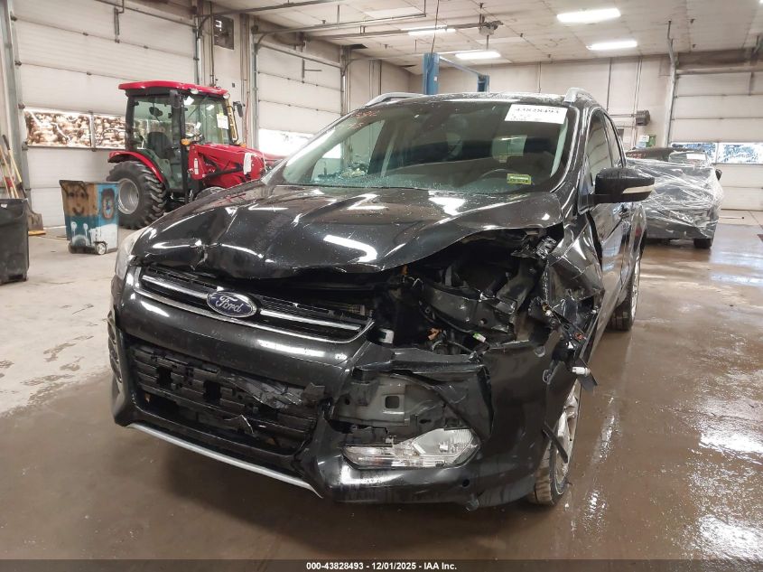 2014 Ford Escape Titanium VIN: 1FMCU9J94EUC15220 Lot: 43828493