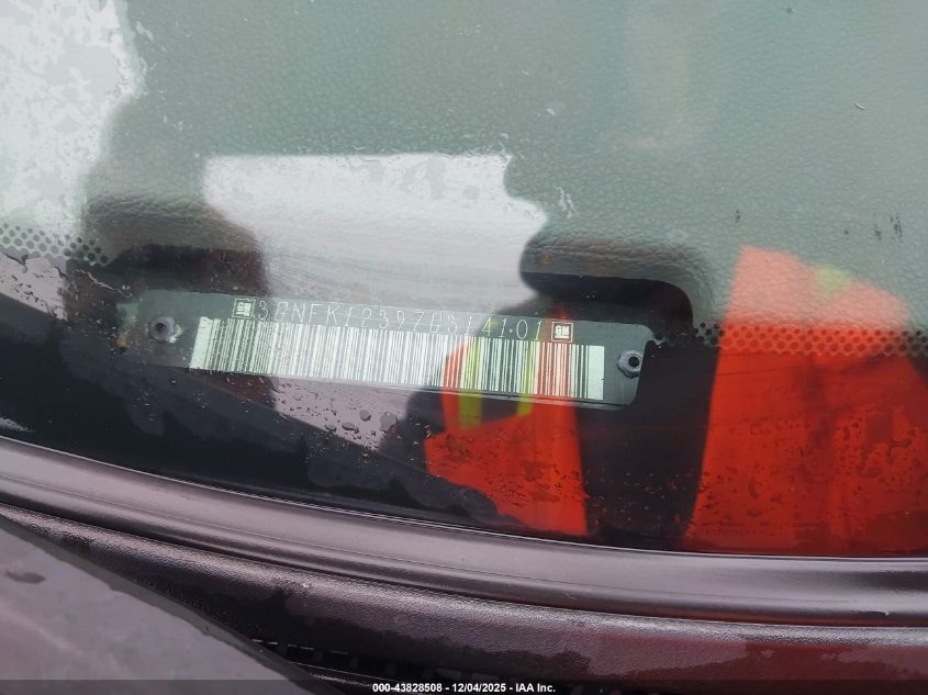 2007 Chevrolet Avalanche 1500 Ltz VIN: 3GNFK12397G314101 Lot: 43828508