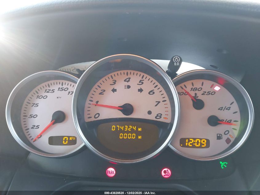 2002 Porsche Boxster S VIN: WP0CB29872U660334 Lot: 43828528