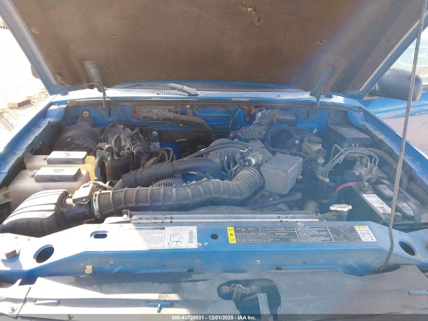 2001 Ford Ranger Edge/Xl/Xlt VIN: 1FTYR14V71PB75021 Lot: 43828531