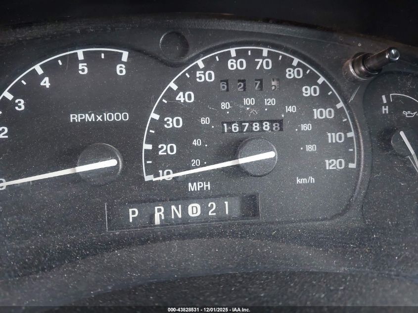 2001 Ford Ranger Edge/Xl/Xlt VIN: 1FTYR14V71PB75021 Lot: 43828531