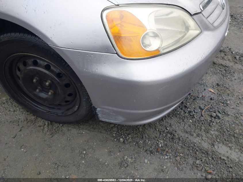 2001 Honda Civic Ex VIN: 1HGES26751L028829 Lot: 43828583