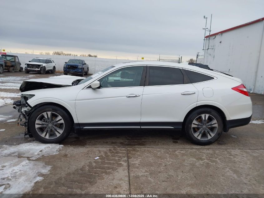 2013 Honda Crosstour Ex-L V6 VIN: 5J6TF2H54DL005529 Lot: 43828606