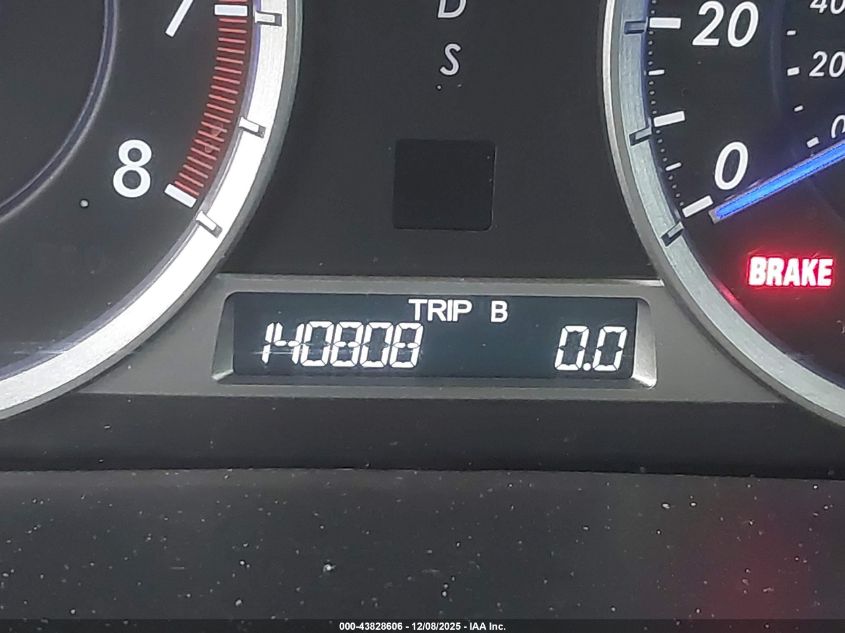 2013 Honda Crosstour Ex-L V6 VIN: 5J6TF2H54DL005529 Lot: 43828606