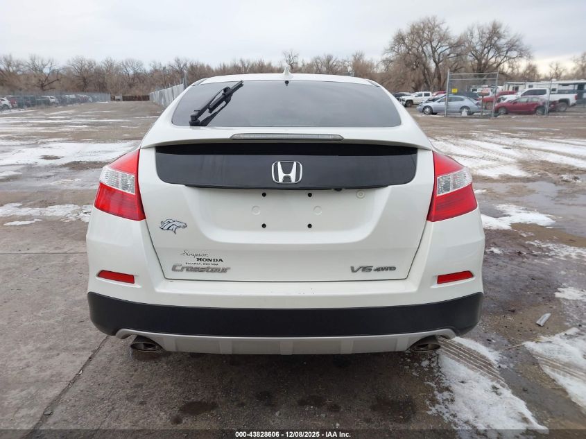 2013 Honda Crosstour Ex-L V6 VIN: 5J6TF2H54DL005529 Lot: 43828606