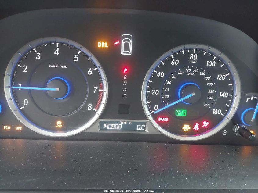 2013 Honda Crosstour Ex-L V6 VIN: 5J6TF2H54DL005529 Lot: 43828606