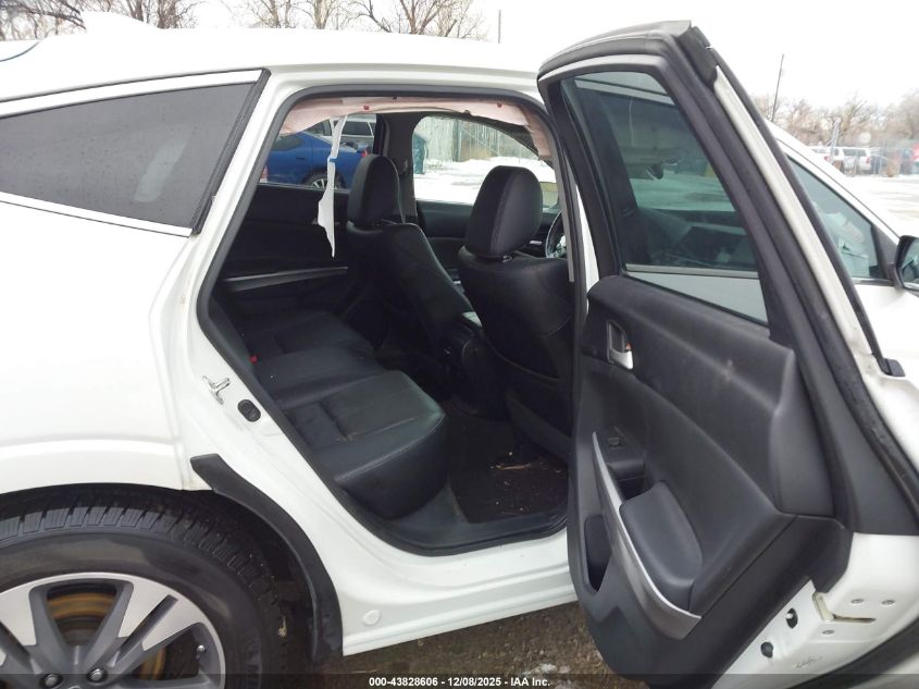 2013 Honda Crosstour Ex-L V6 VIN: 5J6TF2H54DL005529 Lot: 43828606