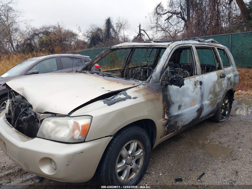 2007 Toyota Highlander V6 VIN: JTEEP21A470220199 Lot: 43828611