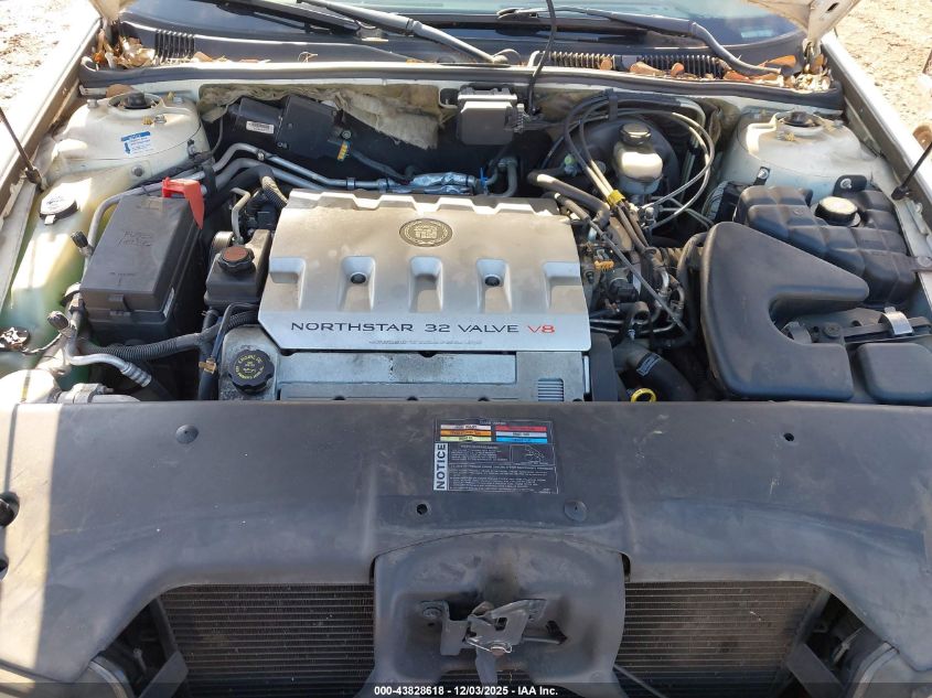 2000 Cadillac Seville Sts VIN: 1G6KY549XYU134643 Lot: 43828618