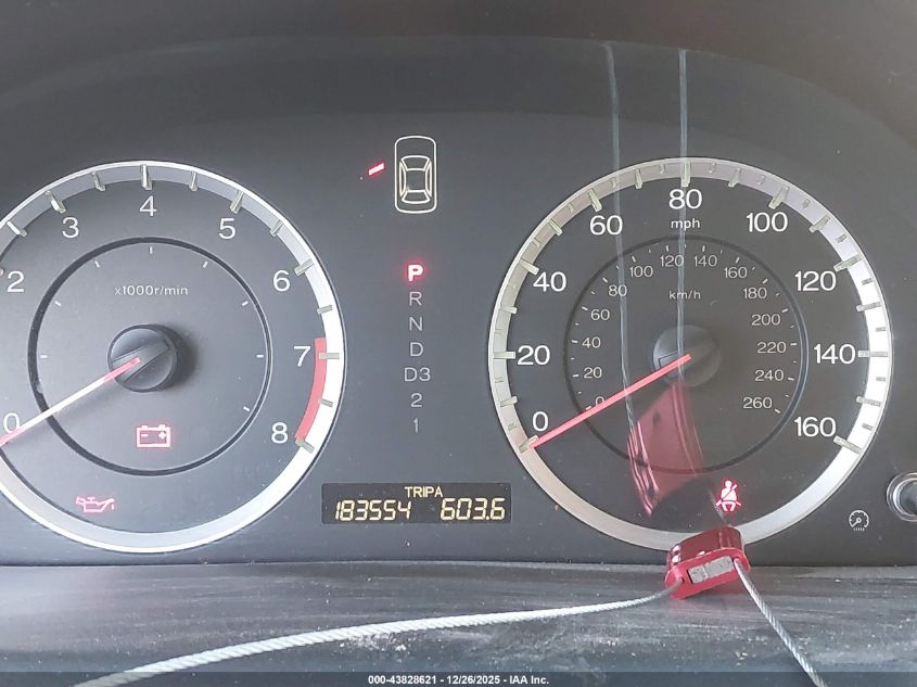 2012 Honda Accord 2.4 Se VIN: 1HGCP2F60CA237703 Lot: 43828621