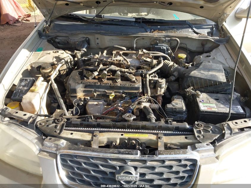 2002 Nissan Sentra Gxe VIN: 3N1CB51D12L585296 Lot: 43828632