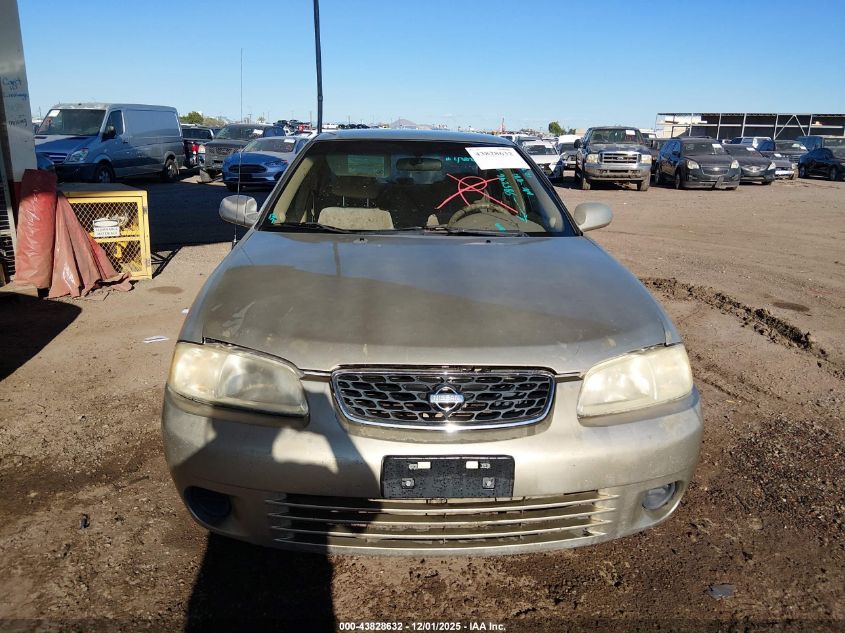 2002 Nissan Sentra Gxe VIN: 3N1CB51D12L585296 Lot: 43828632