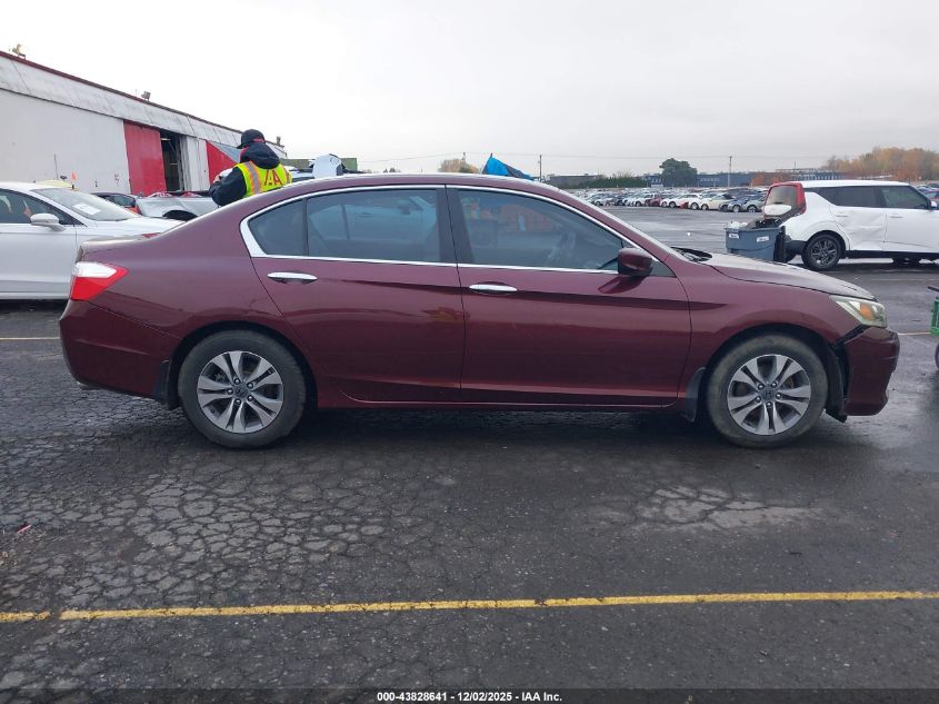 2014 Honda Accord Lx VIN: 1HGCR2F39EA137196 Lot: 43828641