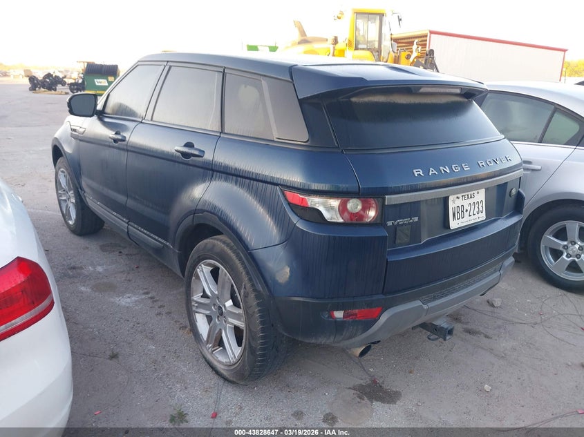 Vin: salvp2bg8dh745831, lot: 44324139, land rover range rover evoque pure 20133