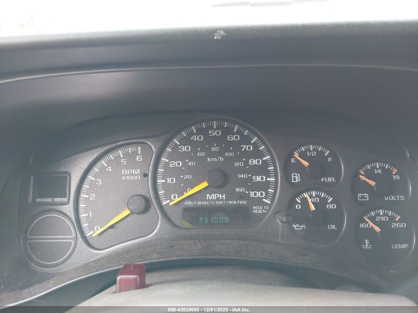 2002 Cadillac Escalade Ext Standard VIN: 3GYEK63N52G359489 Lot: 43828650