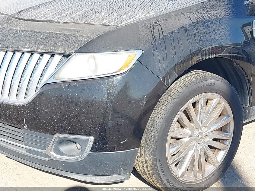 2011 Lincoln Mkx VIN: 2LMDJ8JK4BBJ25503 Lot: 43828652