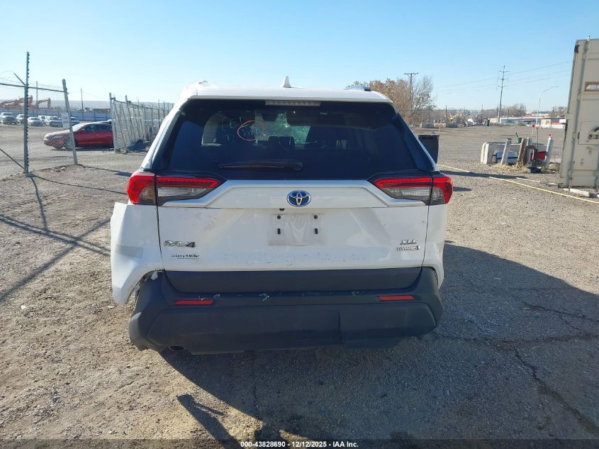 2023 Toyota Rav4 Hybrid Xle VIN: 4T3RWRFV5PU106401 Lot: 43828690