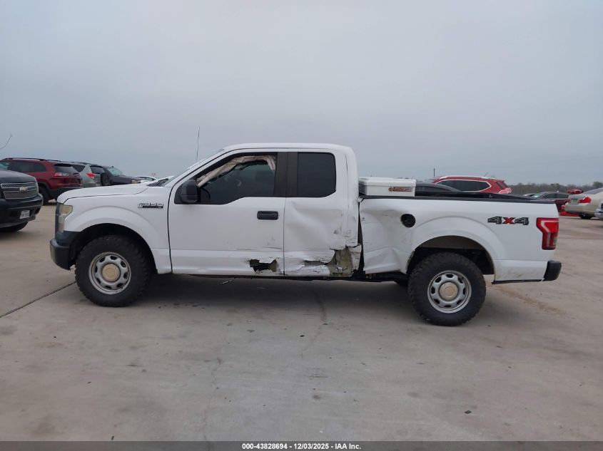 2015 Ford F-150 Xl VIN: 1FTFX1EF4FKE89962 Lot: 43828694