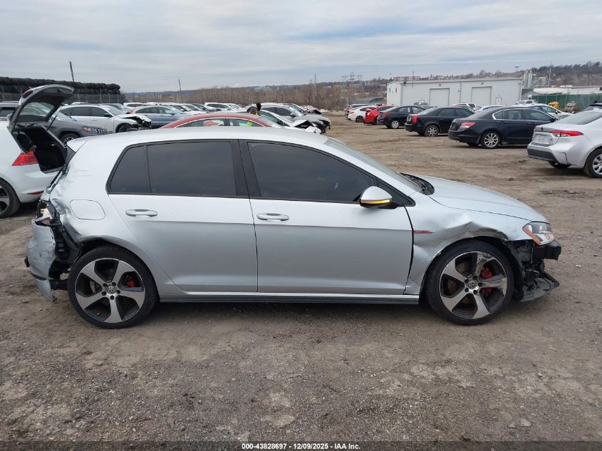 2017 Volkswagen Golf Gti Autobahn 4-Door/S 4-Door/Se 4-Door/Sport 4-Door VIN: 3VW5T7AU0HM070420 Lot: 43828697