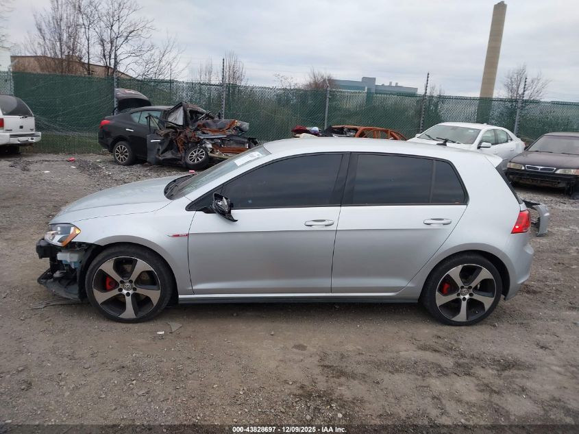 2017 Volkswagen Golf Gti Autobahn 4-Door/S 4-Door/Se 4-Door/Sport 4-Door VIN: 3VW5T7AU0HM070420 Lot: 43828697