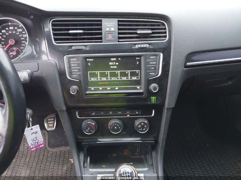 2017 Volkswagen Golf Gti Autobahn 4-Door/S 4-Door/Se 4-Door/Sport 4-Door VIN: 3VW5T7AU0HM070420 Lot: 43828697