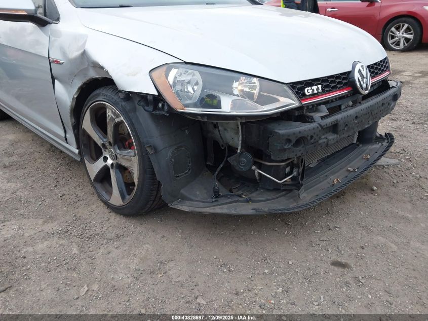 2017 Volkswagen Golf Gti Autobahn 4-Door/S 4-Door/Se 4-Door/Sport 4-Door VIN: 3VW5T7AU0HM070420 Lot: 43828697