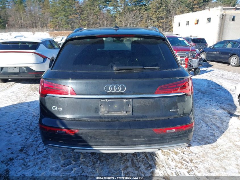 2023 Audi Q5 Premium 40 Tfsi Quattro S Tronic VIN: WA1ABAFY8P2062708 Lot: 43828724