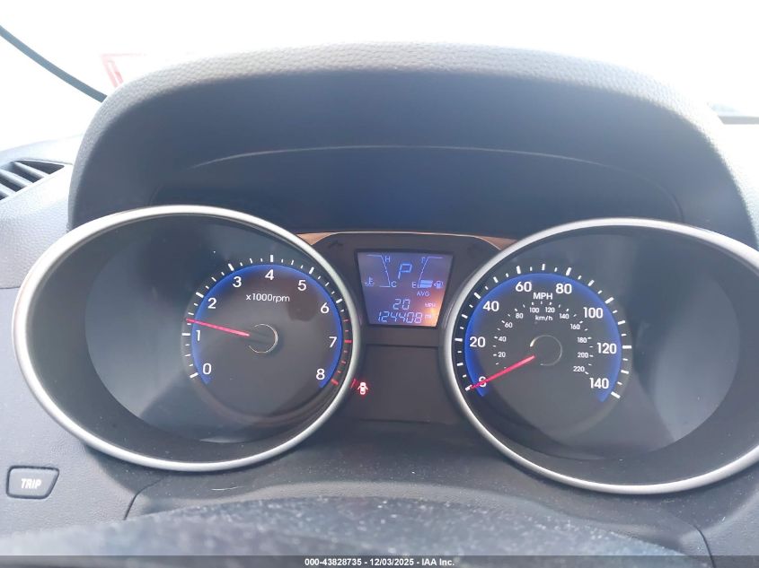 2012 Hyundai Tucson Gls VIN: KM8JU3AC2CU512757 Lot: 43828735